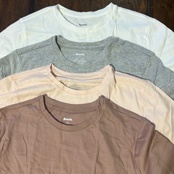 Bench Women’s Crew Neck T-Shirt, 4-pack - Picture 3 of 5